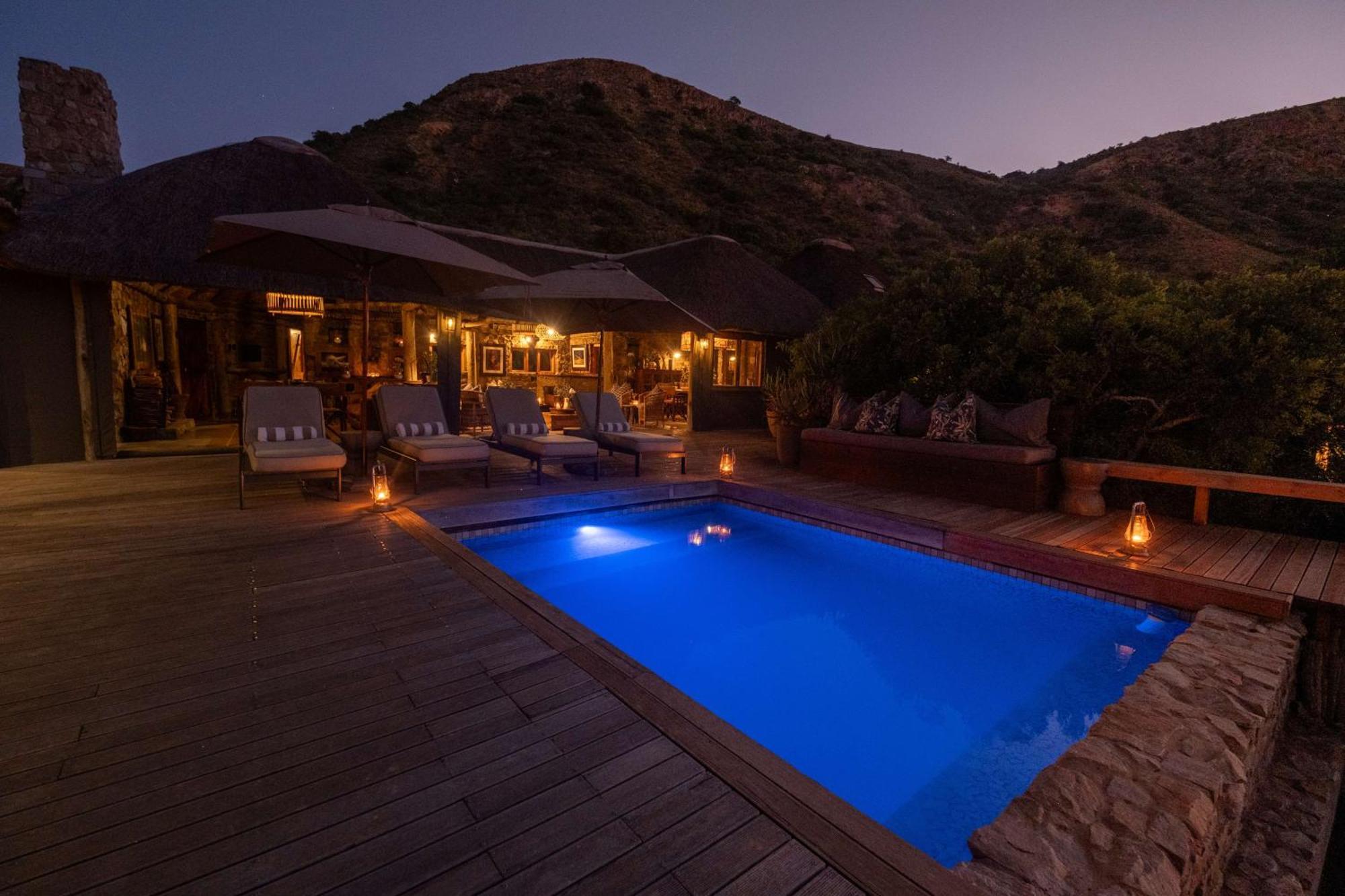 Hillsnek Safari Camp - Amakhala Game Reserve Eksteriør billede